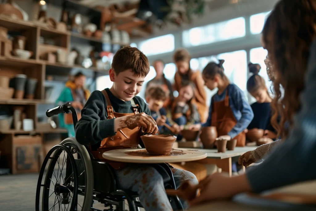 Talented Child Doing Pottery | FORMA-T